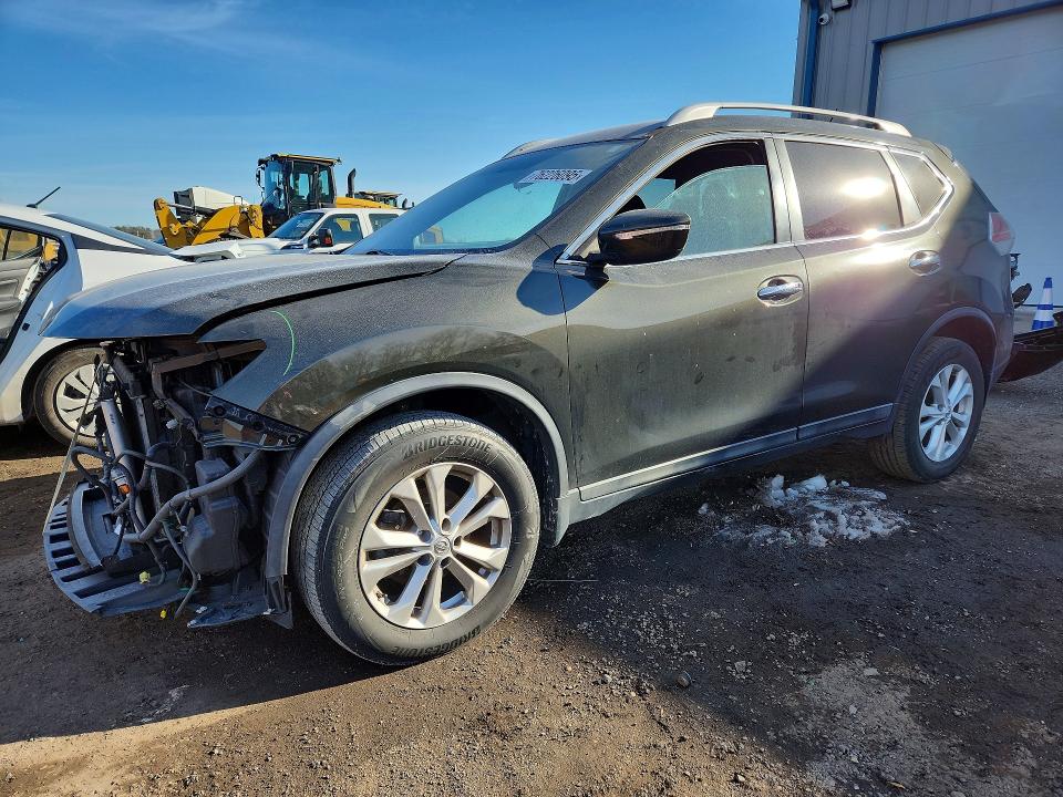 NISSAN ROGUE S 2015 with VIN 5N1AT2MV8FC921799 - Photo from auction