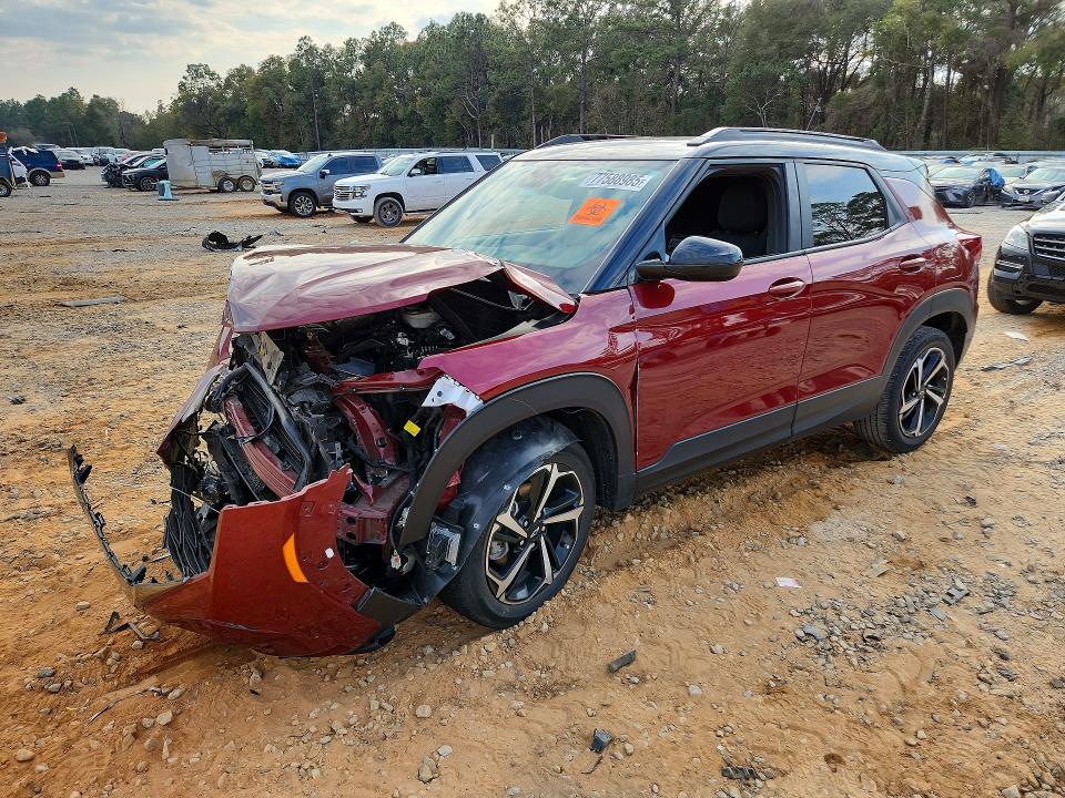 CHEVROLET TRAILBLAZE 2022 with VIN KL79MTSL0NB130096 - Photo from auction