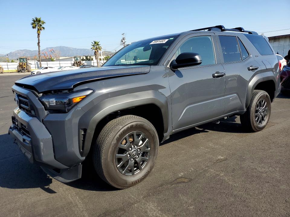 TOYOTA 4RUNNER SR 2025 with VIN JTEVA5AR7S5004951 - Photo from auction