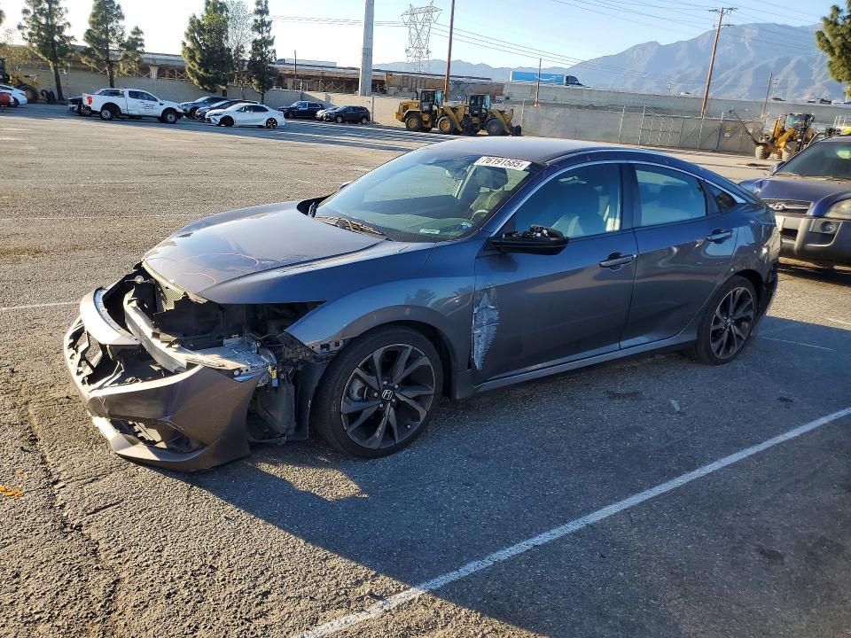 Photo 1 from auction – 2021 HONDA CIVIC with VIN 2HGFC2F84MH560049