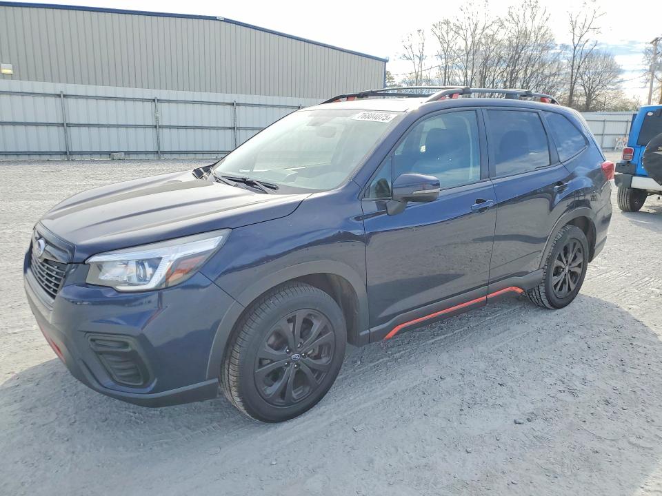 SUBARU FORESTER S 2019 with VIN JF2SKAKC8KH473778 - Photo from auction