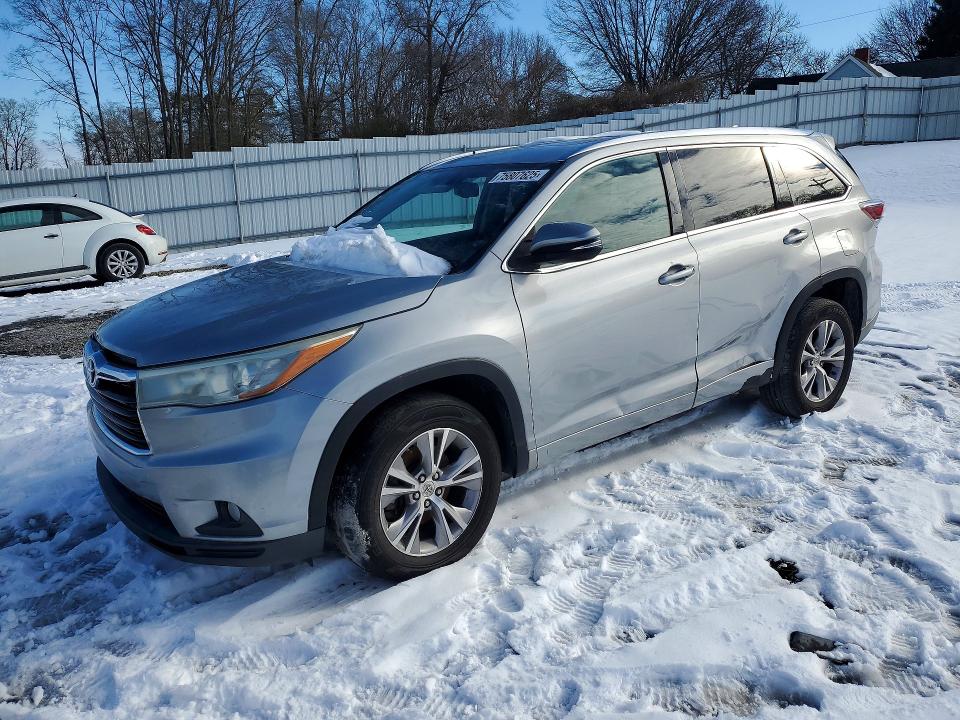TOYOTA HIGHLANDER 2015 with VIN 5TDKKRFH6FS115664 - Photo from auction