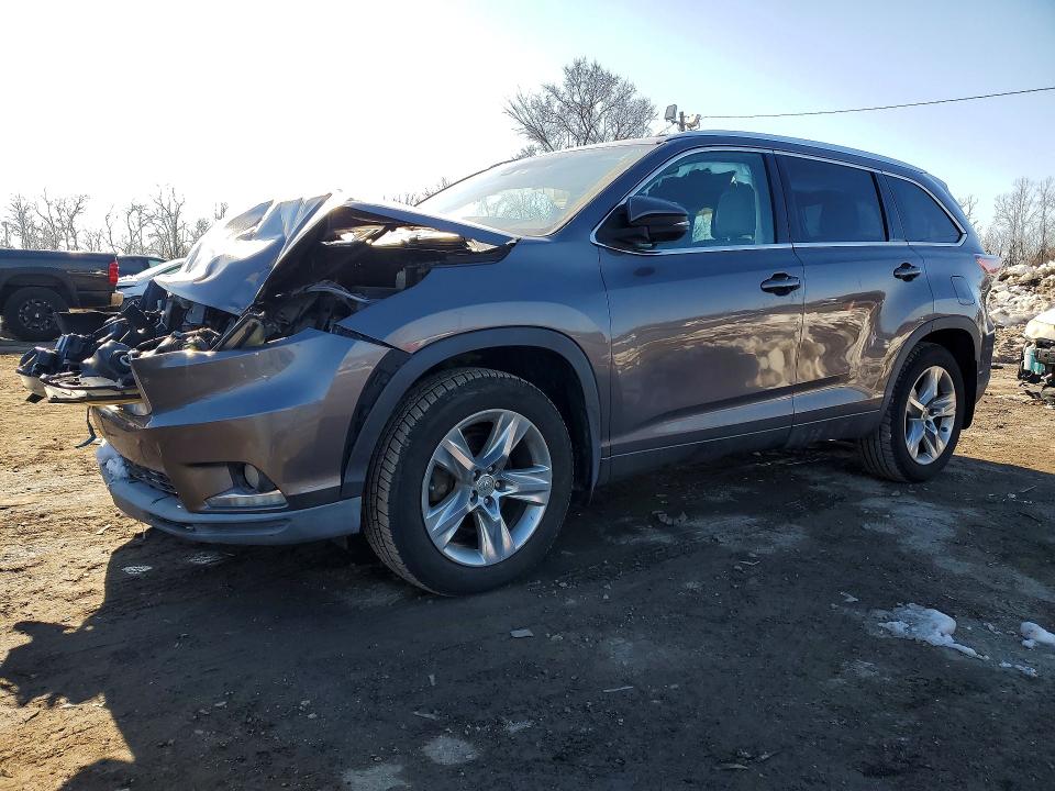 TOYOTA HIGHLANDER 2015 with VIN 5TDDKRFH3FS151434 - Photo from auction