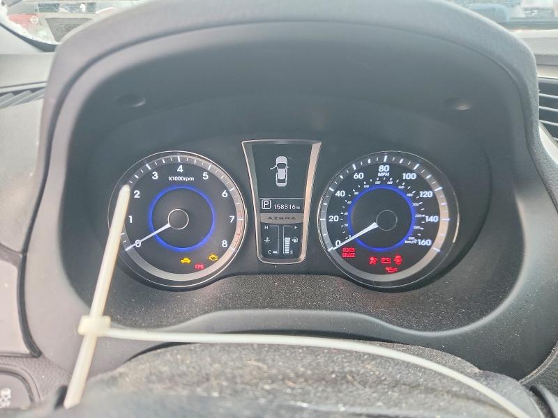 Photo 9 from auction – 2012 HYUNDAI AZERA with VIN KMHFH4JG4CA192474