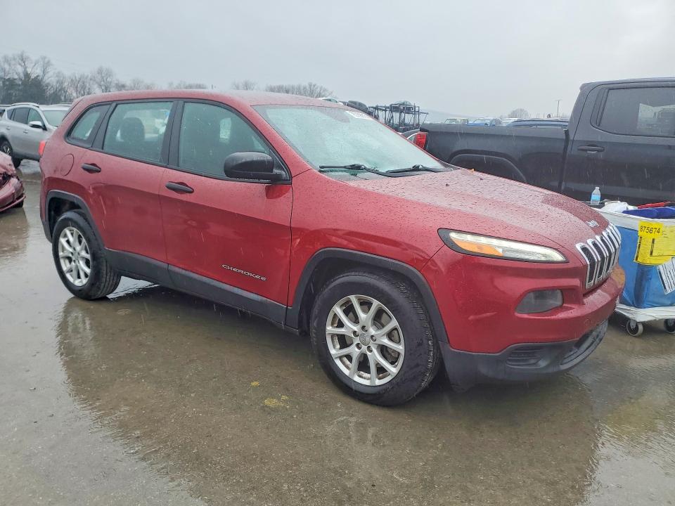 Photo 4 from auction – 2014 JEEP CHEROKEE S with VIN 1C4PJLAB4EW284007