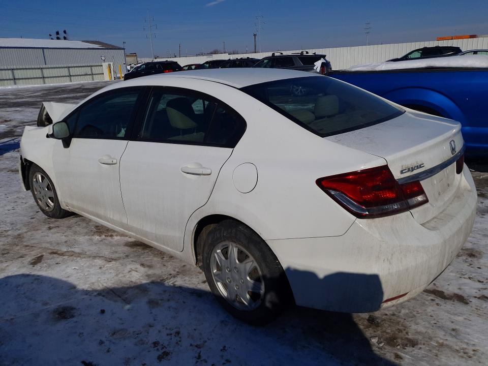 Photo 2 from auction – 2013 HONDA CIVIC LX with VIN 19XFB2F57DE002750