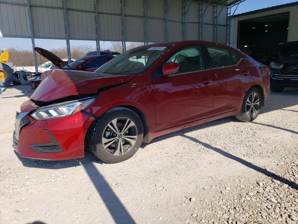 NISSAN SENTRA 2020 with VIN 3N1AB8CV1LY220233 - Photo from auction