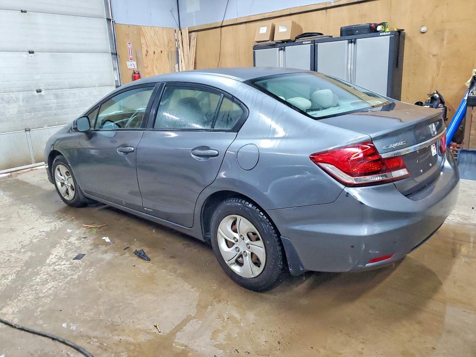 Photo 2 from auction – 2013 HONDA CIVIC LX with VIN 19XFB2F5XDE055216