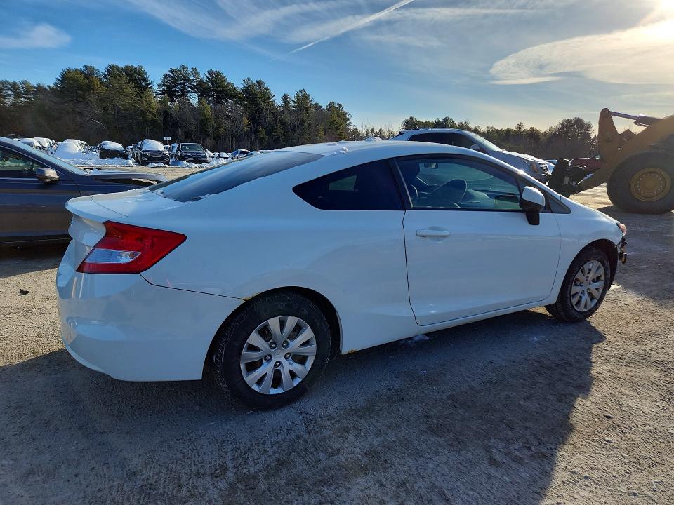 Photo 3 from auction – 2012 HONDA CIVIC LX with VIN 2HGFG3B54CH533096