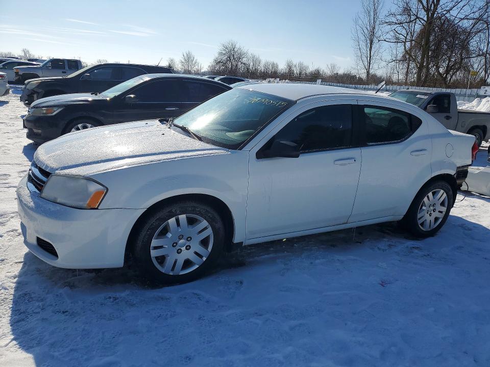 DODGE AVENGER SE 2013 with VIN 1C3CDZAB9DN558805 - Photo from auction