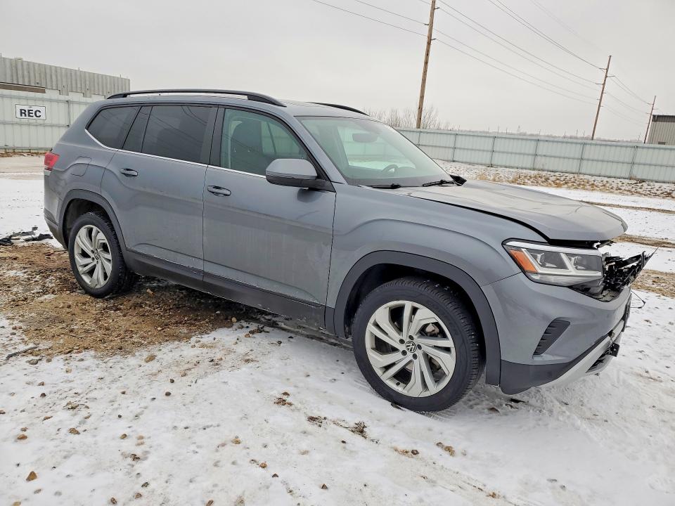 Photo 4 from auction – 2021 VOLKSWAGEN ATLAS with VIN 1V2KR2CA8MC519136