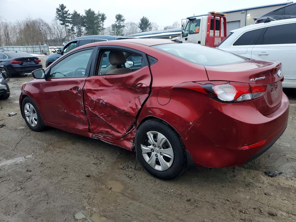 Photo 2 from auction – 2016 HYUNDAI ELANTRA with VIN 5NPDH4AE6GH773693