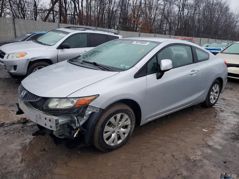 HONDA CIVIC 2012 with VIN 2HGFG3B50CH544838 - Photo from auction