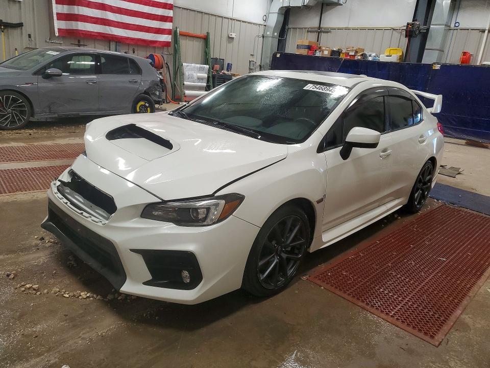 SUBARU WRX 2018 with VIN JF1VA1F61J9834155 - Photo from auction