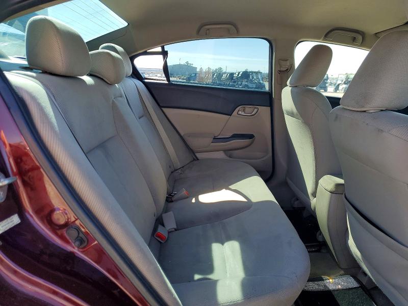 Photo 10 from auction – 2012 HONDA CIVIC with VIN 19XFB2F55CE105048