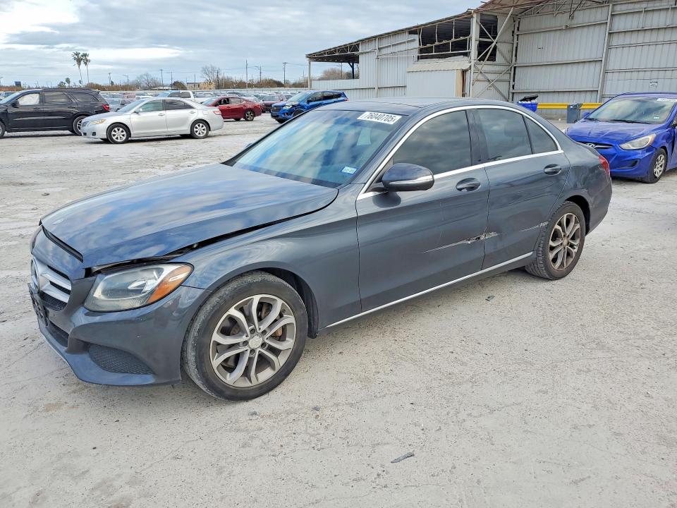 MERCEDES-BENZ C 2015 with VIN 55SWF4JB4FU044902 - Photo from auction