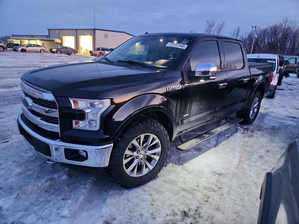 FORD F150 2017 with VIN 1FTEW1EG1HFB57030 - Photo from auction
