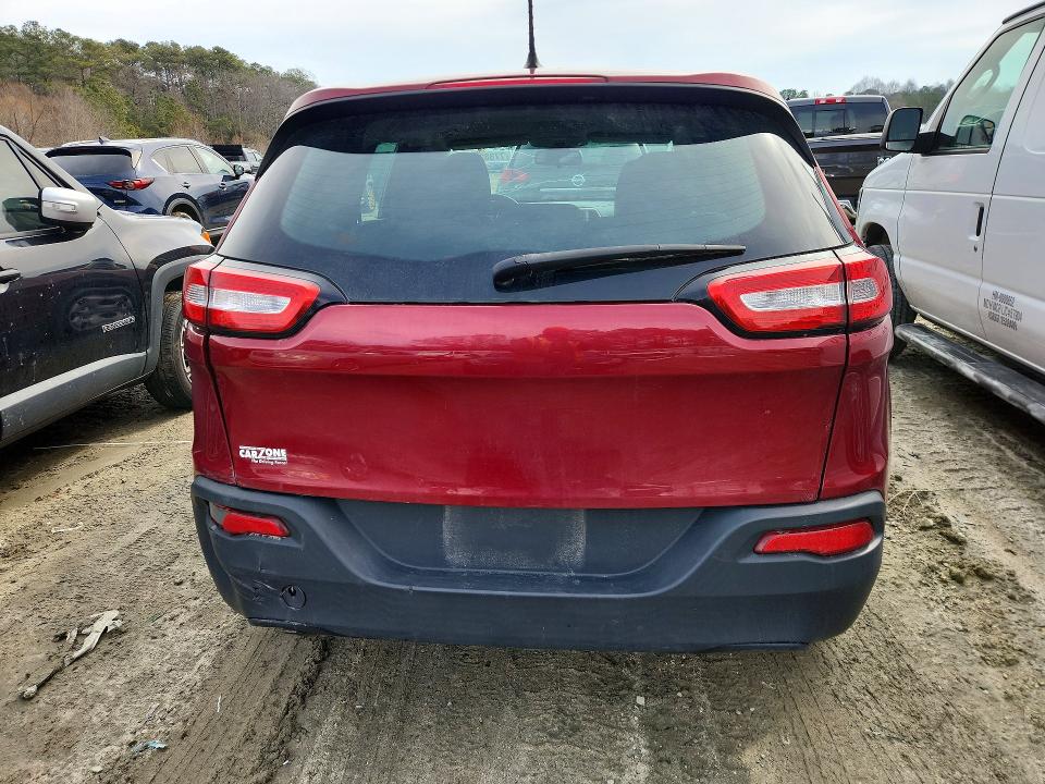 Photo 6 from auction – 2014 JEEP CHEROKEE with VIN 1C4PJLAB5EW123178