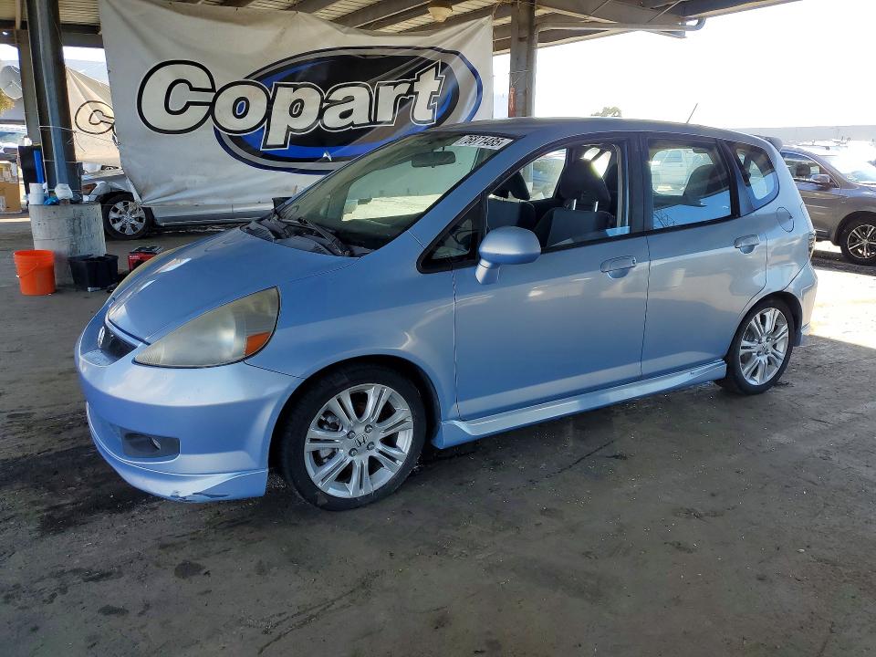 HONDA FIT 2008 with VIN JHMGD38648S016195 - Photo from auction
