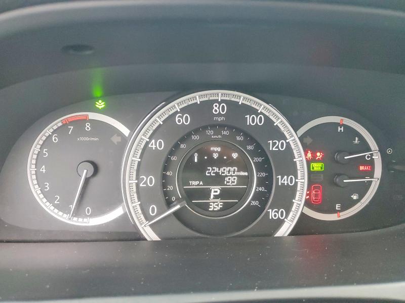 Photo 9 from auction – 2014 HONDA ACCORD with VIN 1HGCR3F87EA023747