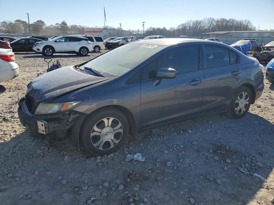 HONDA CIVIC HYBR 2014 с VIN 19XFB4F35EE000135 - Фото с аукциона
