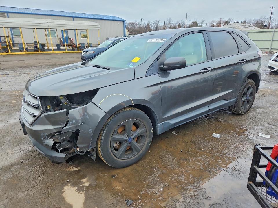 FORD EDGE SE 2018 with VIN 2FMPK4G90JBC52315 - Photo from auction