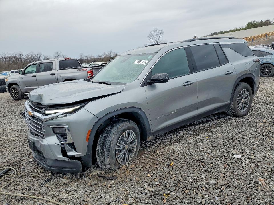 CHEVROLET TRAVERSE 2025 with VIN 1GNERGRSXSJ289921 - Photo from auction