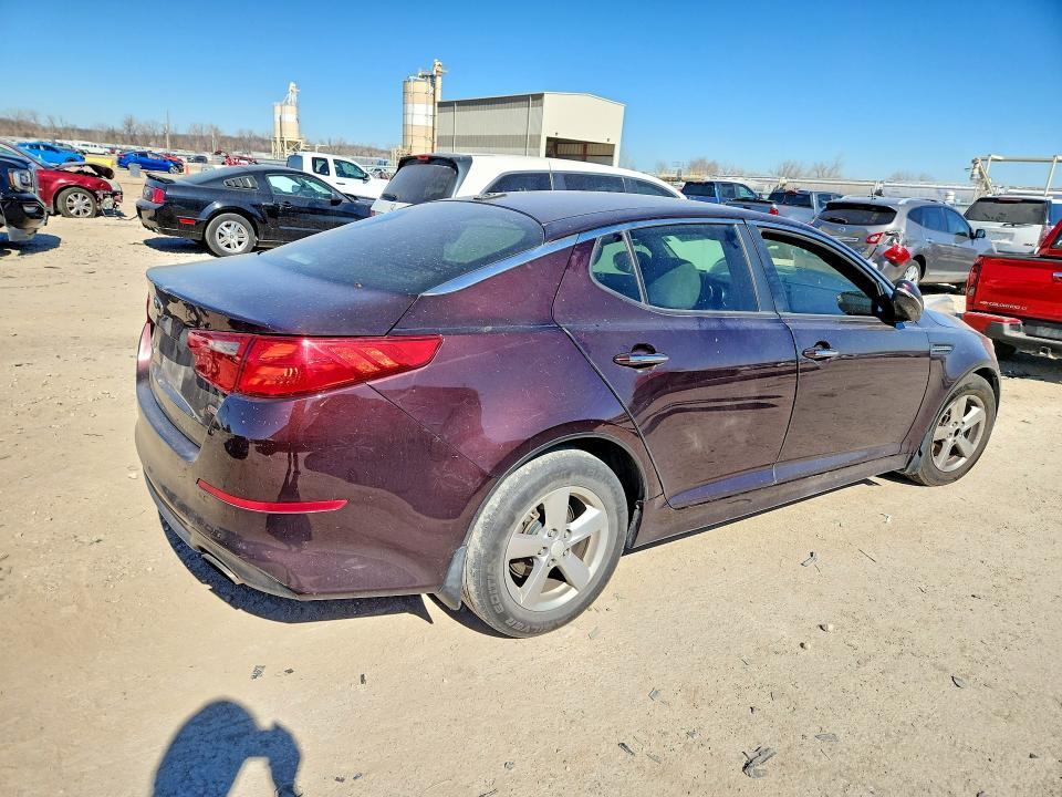 Photo 3 from auction – 2014 KIA OPTIMA with VIN 5XXGM4A71EG314896