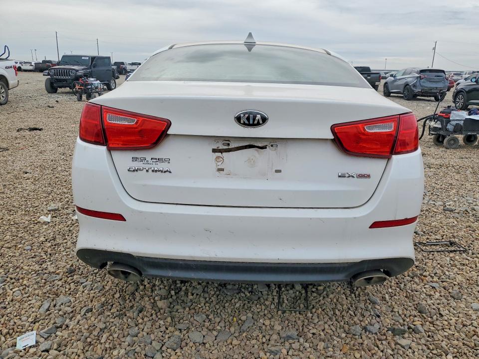 Photo 6 from auction – 2014 KIA OPTIMA EX with VIN 5XXGN4A71EG325376