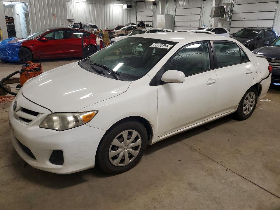 TOYOTA COROLLA LE 2011 with VIN 2T1BU4EE8BC636330 - Photo from auction