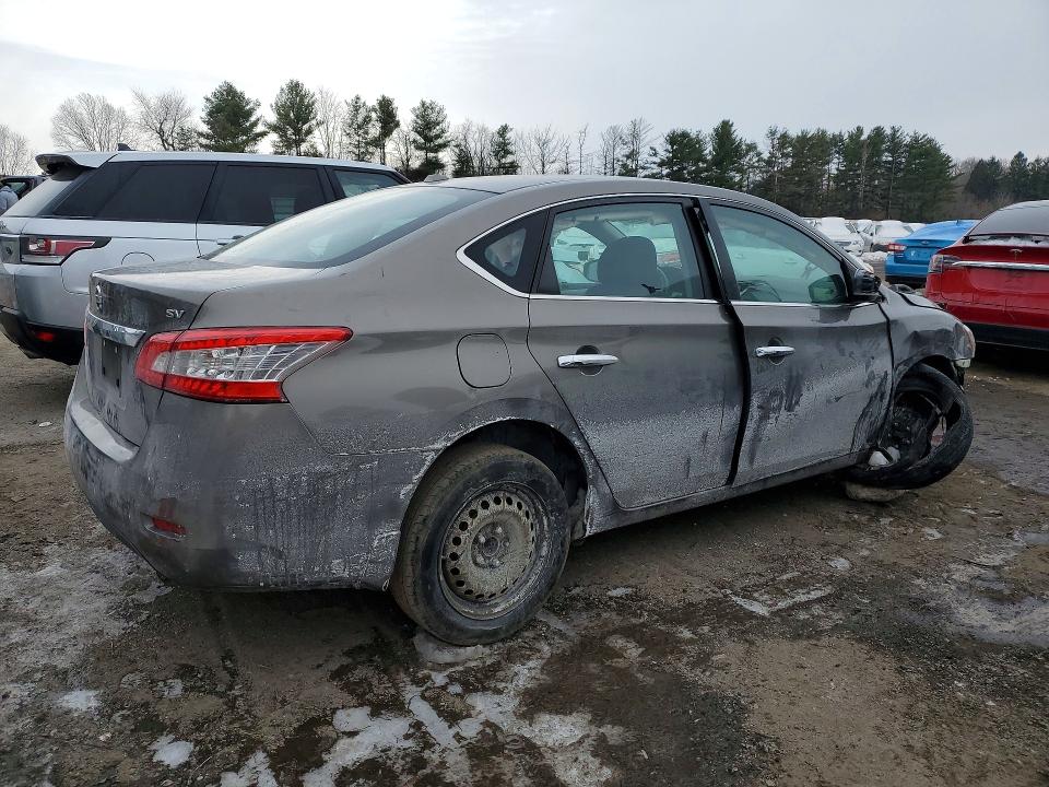 Photo 3 from auction – 2015 NISSAN SENTRA S with VIN 3N1AB7AP8FL667593