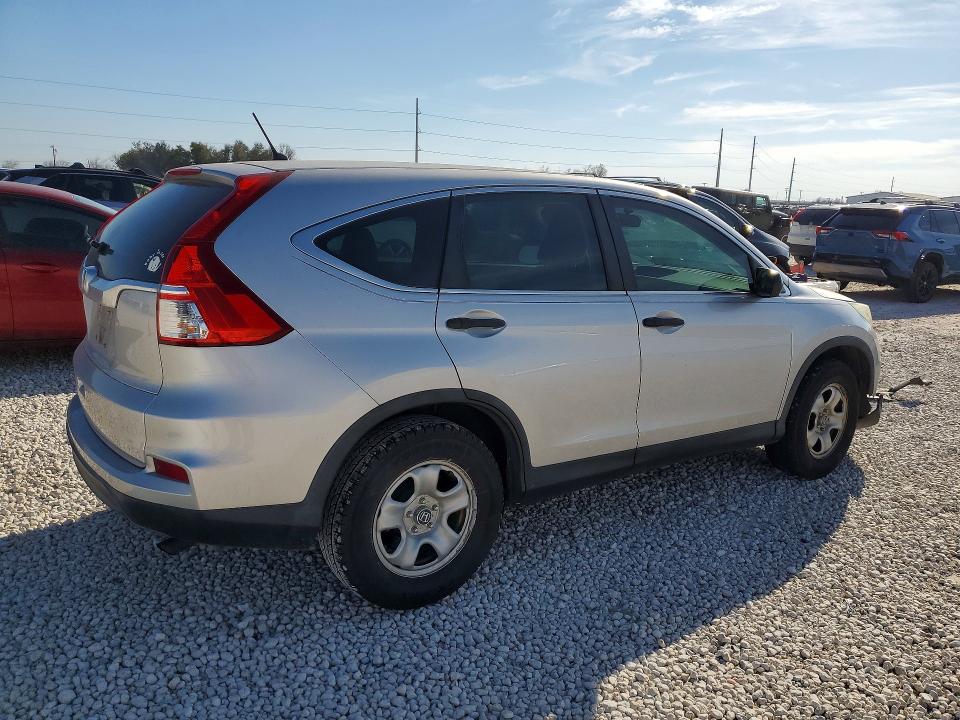 Photo 3 from auction – 2015 HONDA CR-V LX with VIN 3CZRM3H3XFG700330