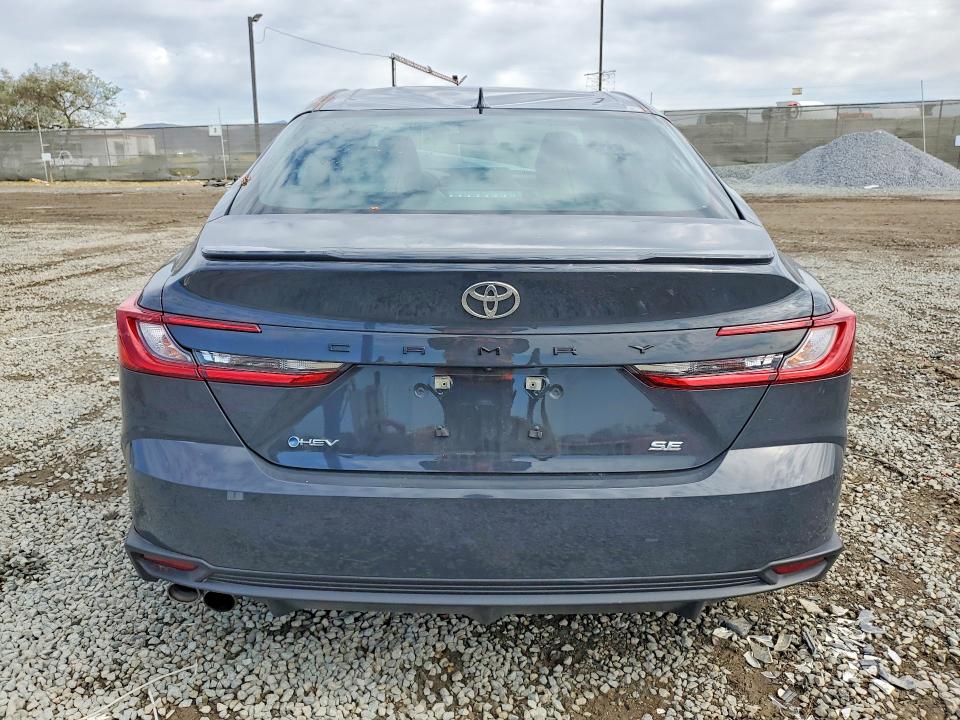 Photo 6 from auction – 2025 TOYOTA CAMRY with VIN 4T1DAACK3SU116527