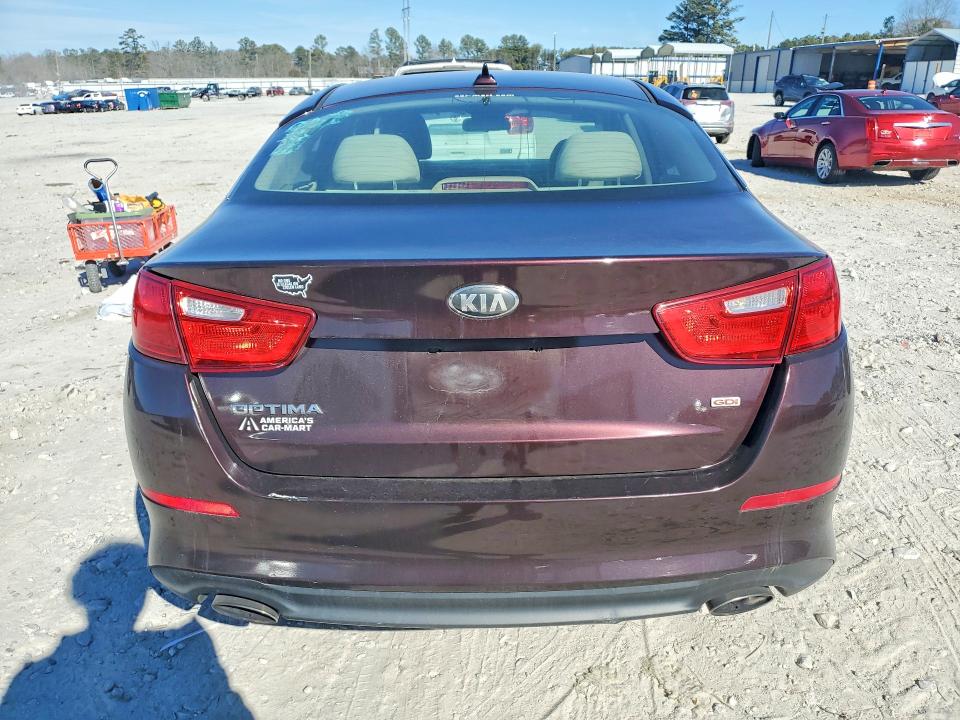 Photo 6 from auction – 2015 KIA OPTIMA with VIN 5XXGM4A76FG358510