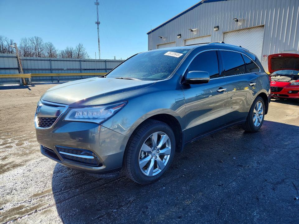 ACURA MDX ADVANC 2014 with VIN 5FRYD4H8XEB010213 - Photo from auction
