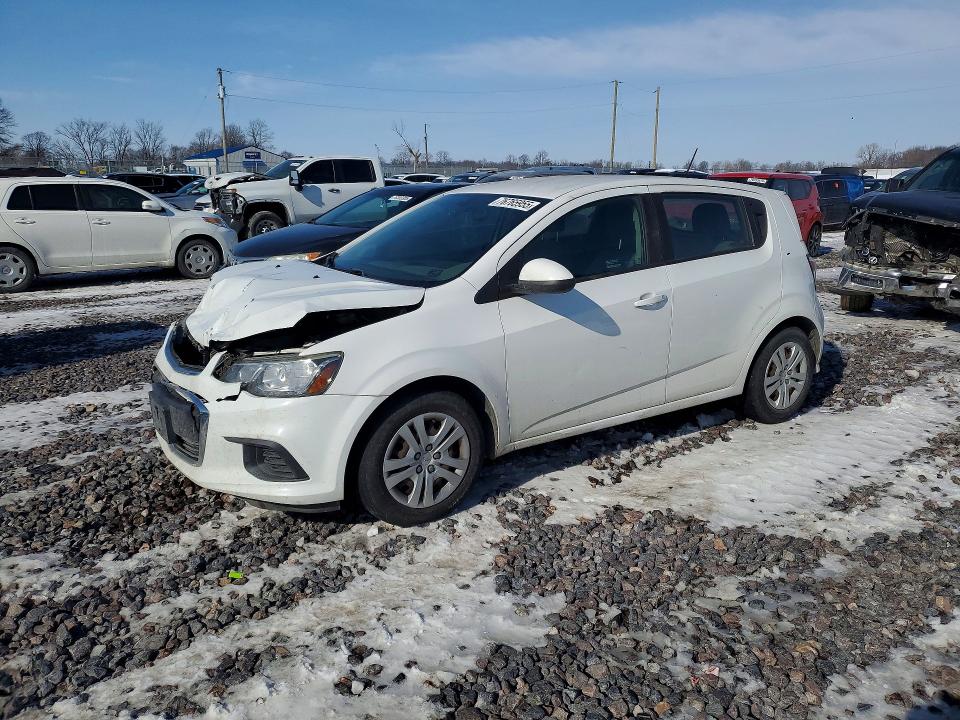 CHEV SONIC 2017 with VIN 1G1JG6SH2H4173117 - Photo from auction