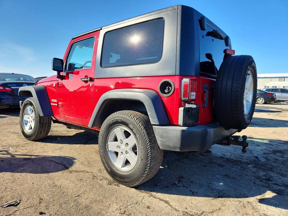 Photo 2 from auction – 2010 JEEP WRANGLER S with VIN 1J4AA2D12AL209119