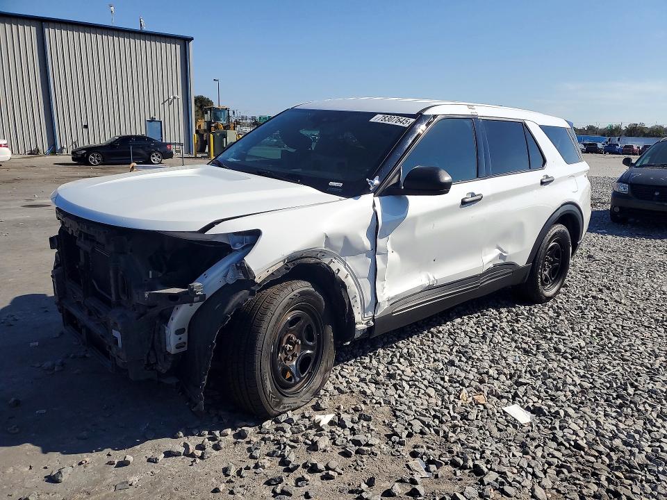 FORD EXPLORER 2021 with VIN 1FM5K8AB3MGA46896 - Photo from auction