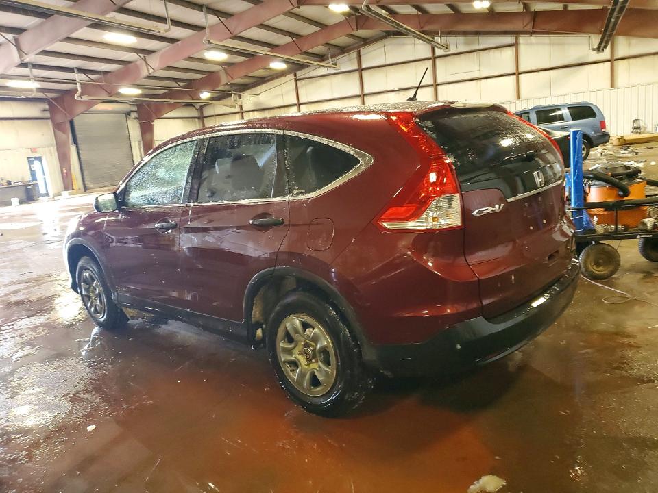 Photo 2 from auction – 2012 HONDA CR-V LX with VIN 5J6RM4H32CL076270