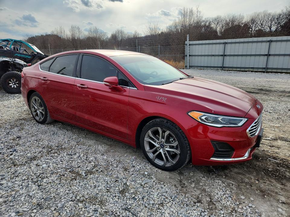 Photo 4 from auction – 2020 FORD FUSION SEL with VIN 3FA6P0CD8LR265862
