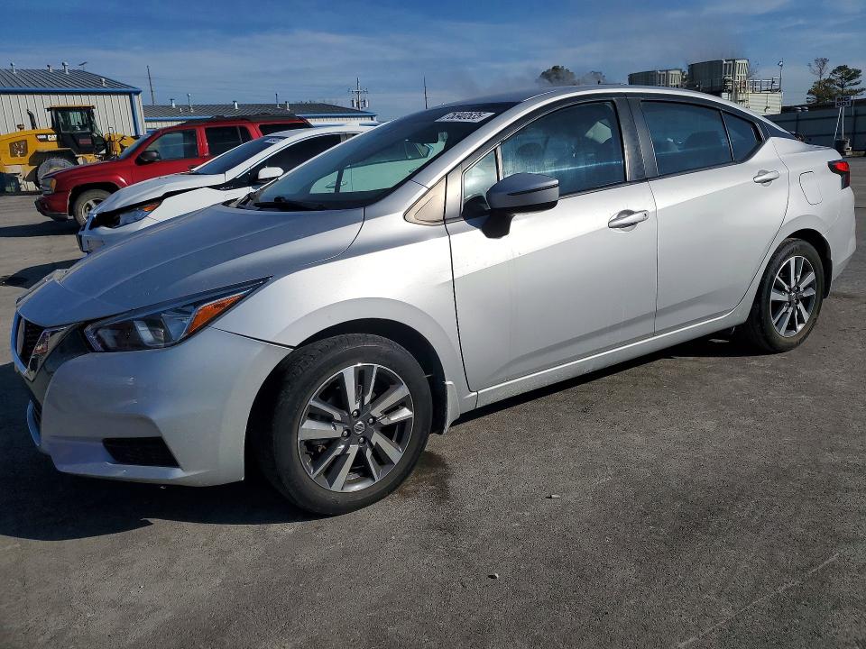 NISSAN VERSA SV 2021 with VIN 3N1CN8EV0ML904573 - Photo from auction