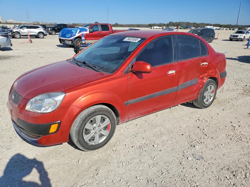KIA RIO BASE 2008 with VIN KNADE123986409233 - Photo from auction