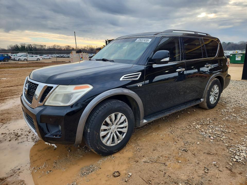 NISSAN ARMADA 2017 with VIN JN8AY2ND4H9009008 - Photo from auction