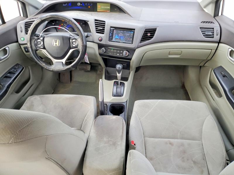 Photo 8 from auction – 2012 HONDA CIVIC LX with VIN 19XFB2F58CE058503