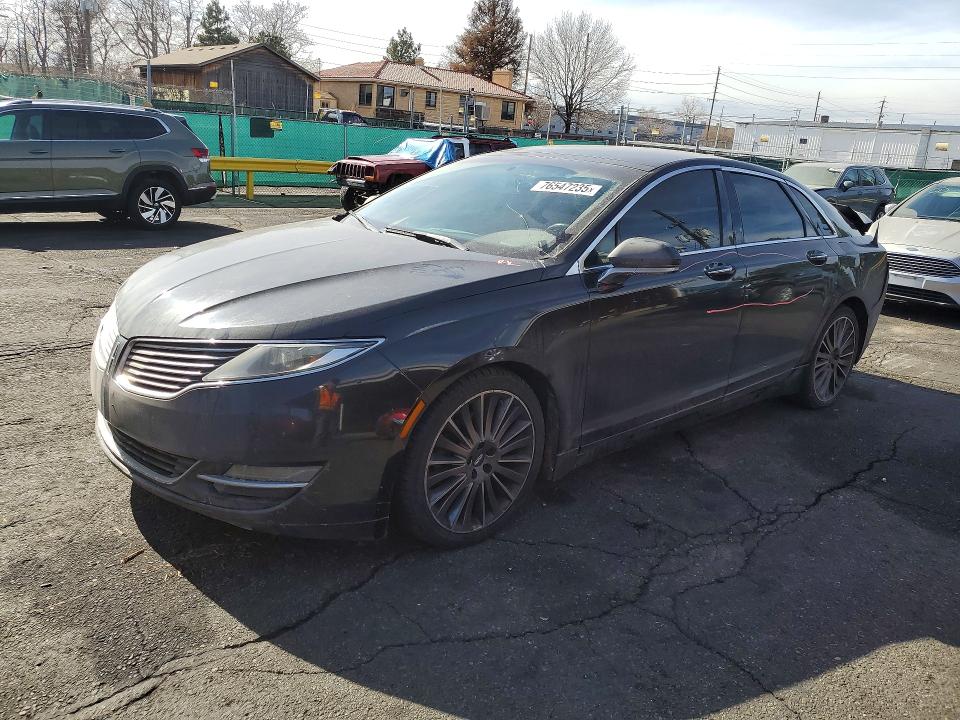 LINCOLN MKZ 2013 with VIN 3LN6L2JK7DR816895 - Photo from auction