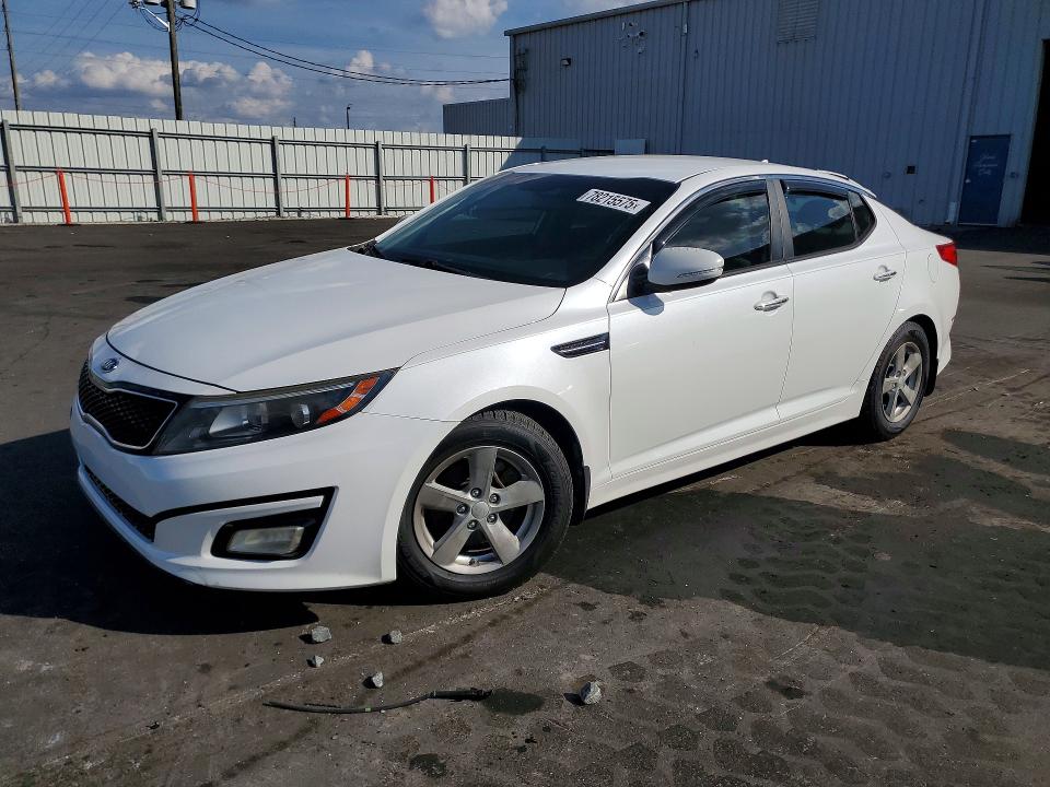 KIA OPTIMA 2015 with VIN KNAGM4A79F5530434 - Photo from auction