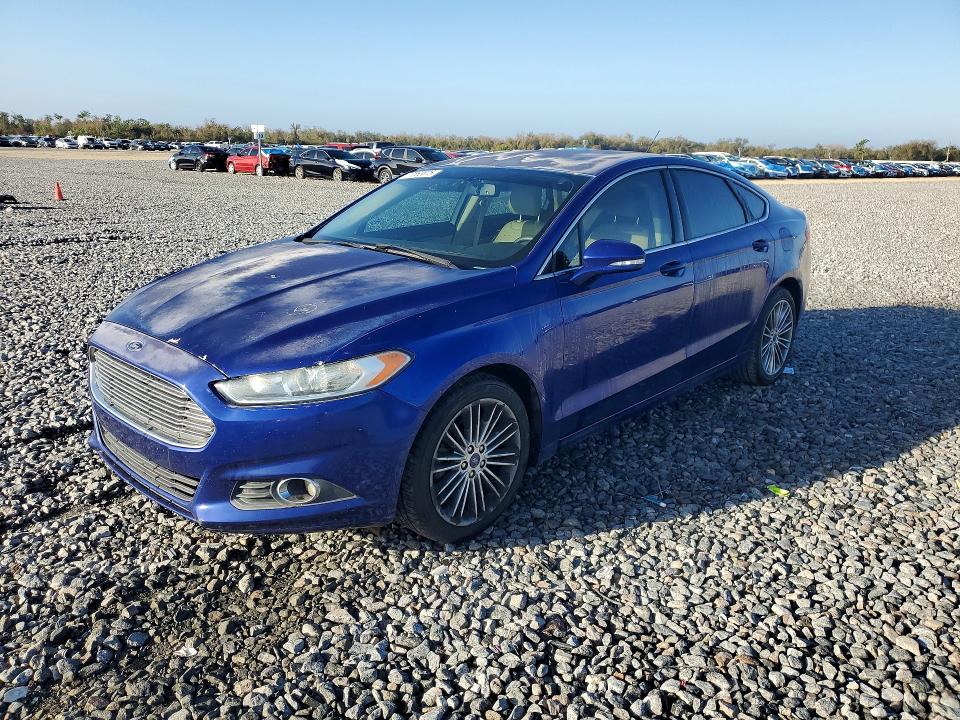 FORD FUSION SE 2014 with VIN 3FA6P0HD3ER387105 - Photo from auction
