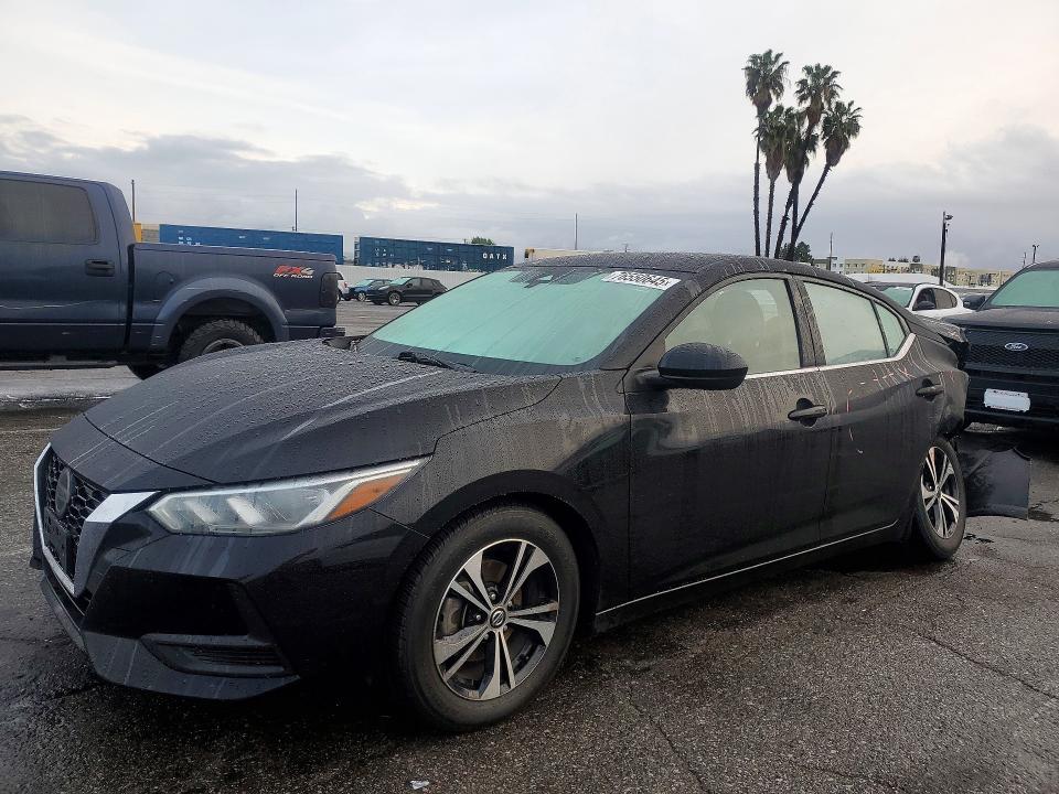 NISSAN SENTRA 2021 with VIN 3N1AB8CV4MY213908 - Photo from auction