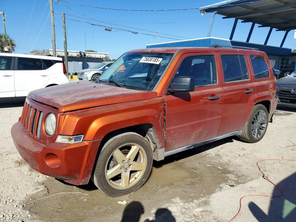 JEEP PATRIOT 2008 with VIN 1J8FT28W78D706269 - Photo from auction