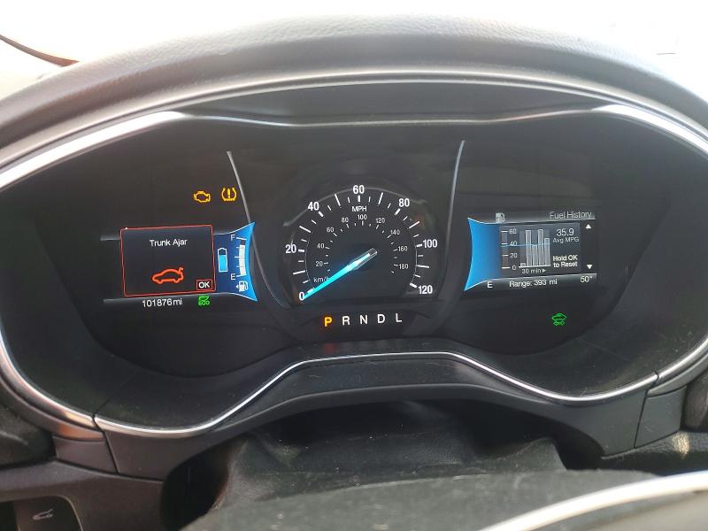 Photo 9 from auction – 2017 FORD FUSION with VIN 3FA6P0LUXHR374248